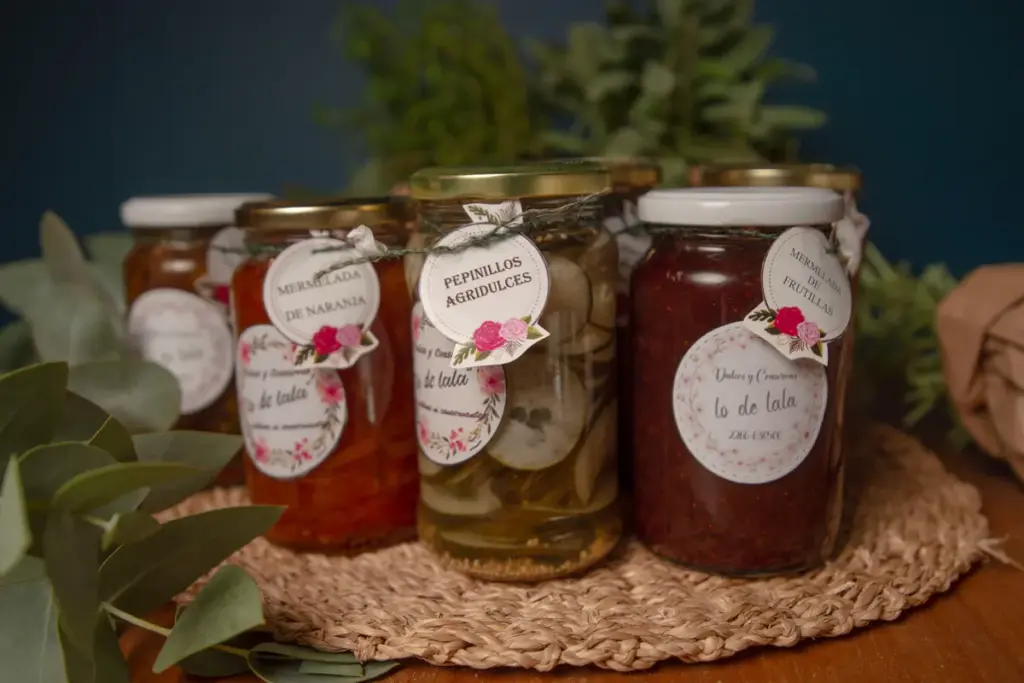 Petits produits gourmands en portions