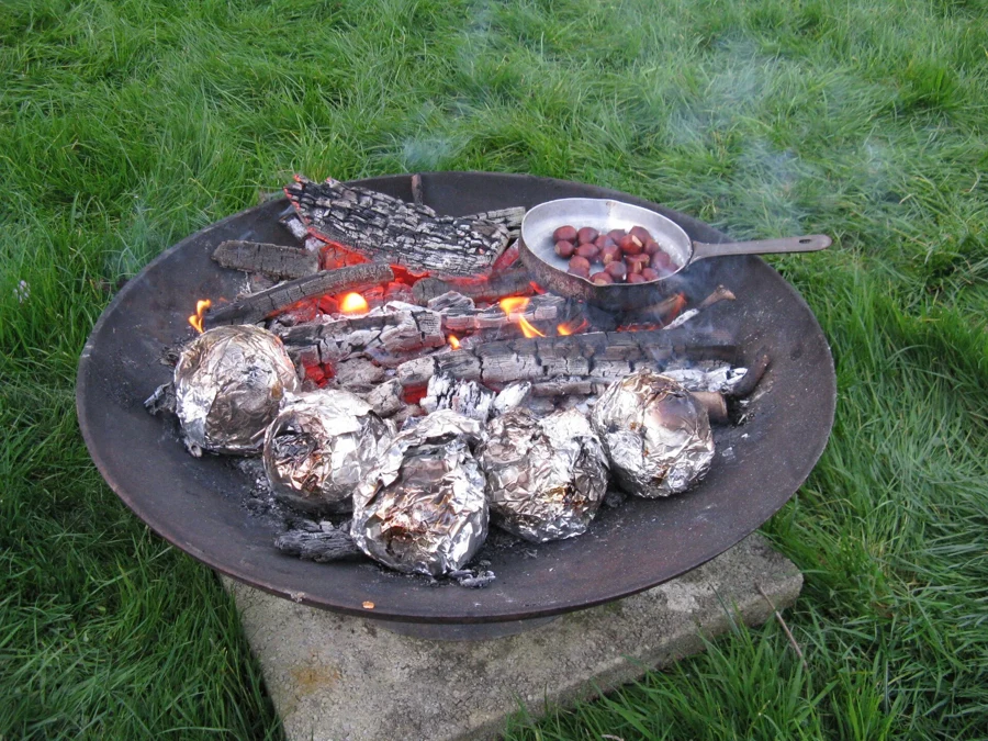 Plat de pommes de terre mijotées en cocotte