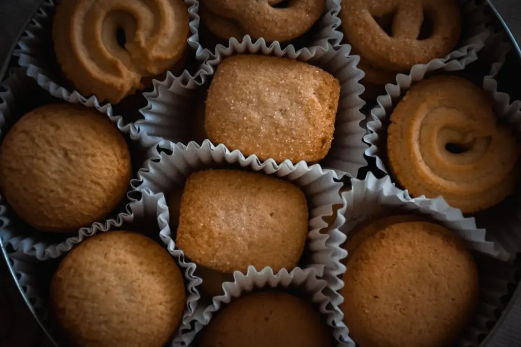 Madeleines emballées prêtes à offrir